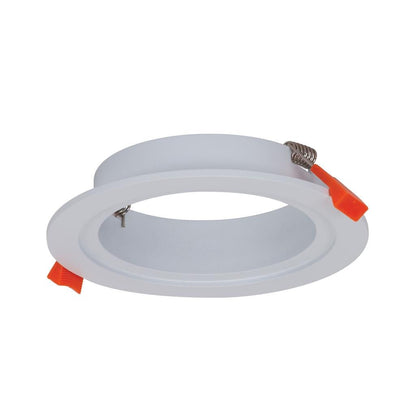 Domus DECO-13 LED Downlight 140mm adaptor plate - Black/White - Mases LightingDomus