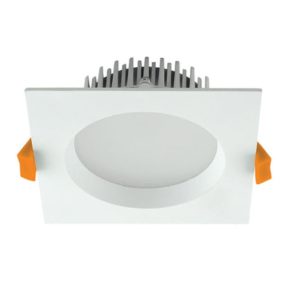 Domus DECO-13 TRIO Square 13W Dimmable LED Tricolour IP44 Downlight - Mases LightingDomus