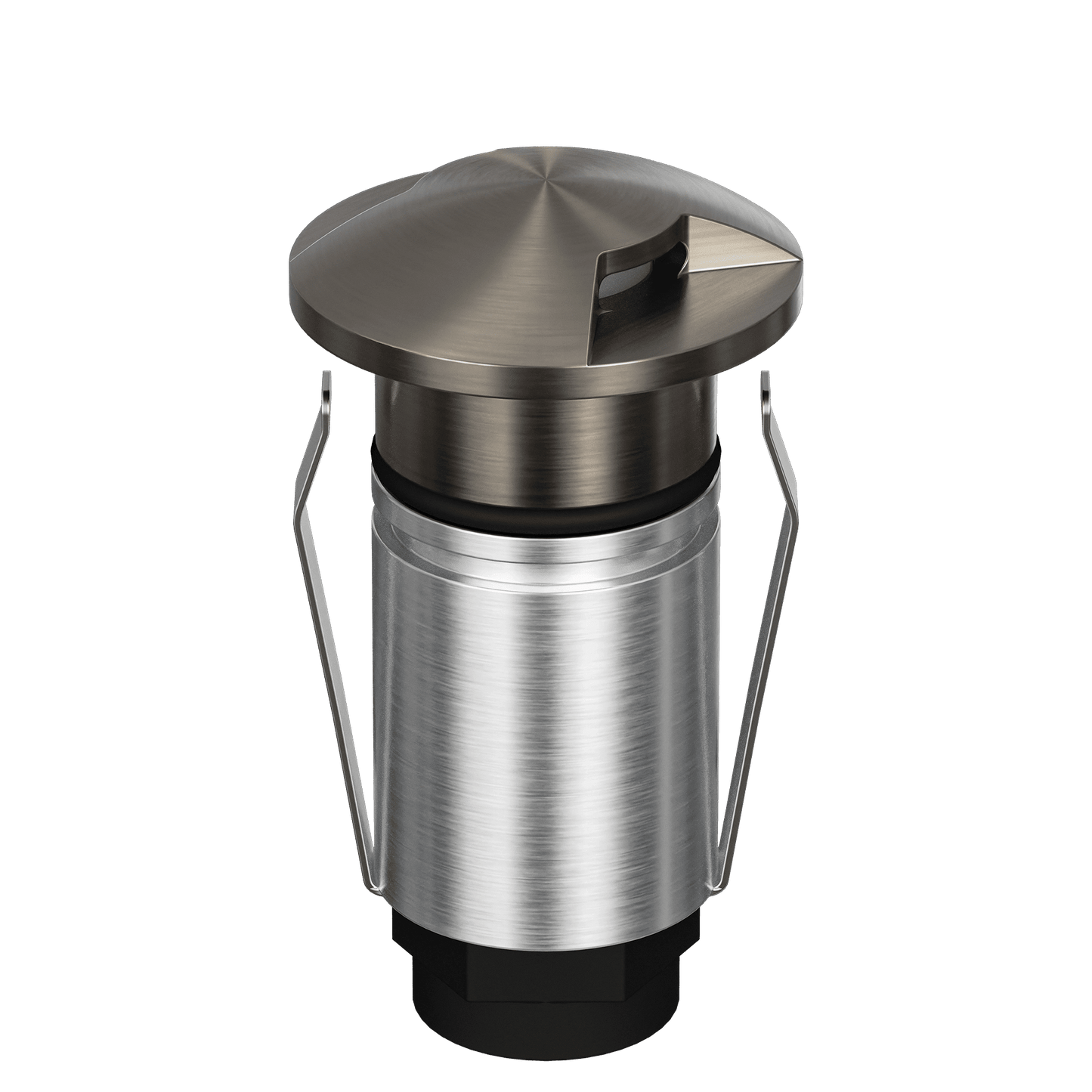 Domus Emit 25mm RGBW LED Inground Deck Light — Antique Brass, Black, White, Brushed Brass or Stainless Steel - Mases LightingDomus Lighting