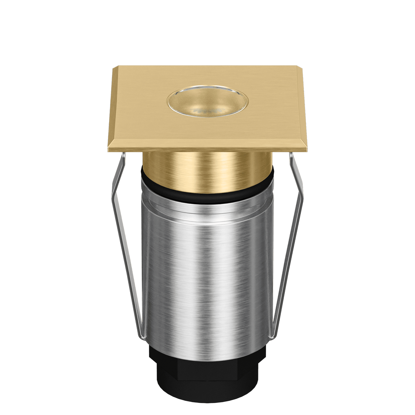 Domus Emit 25mm RGBW LED Inground Deck Light — Antique Brass, Black, White, Brushed Brass or Stainless Steel - Mases LightingDomus Lighting