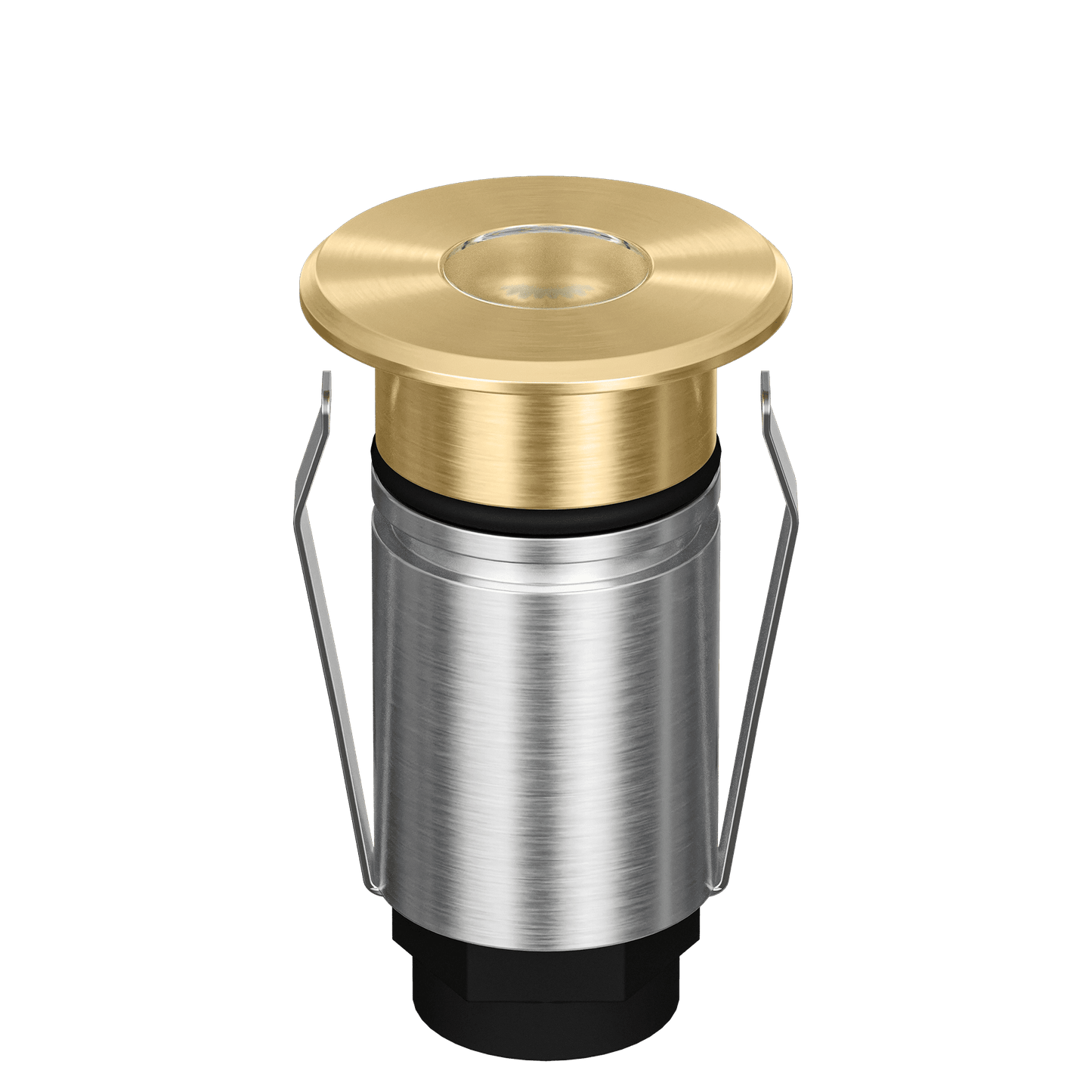 Domus Emit 25mm RGBW LED Inground Deck Light — Antique Brass, Black, White, Brushed Brass or Stainless Steel - Mases LightingDomus Lighting