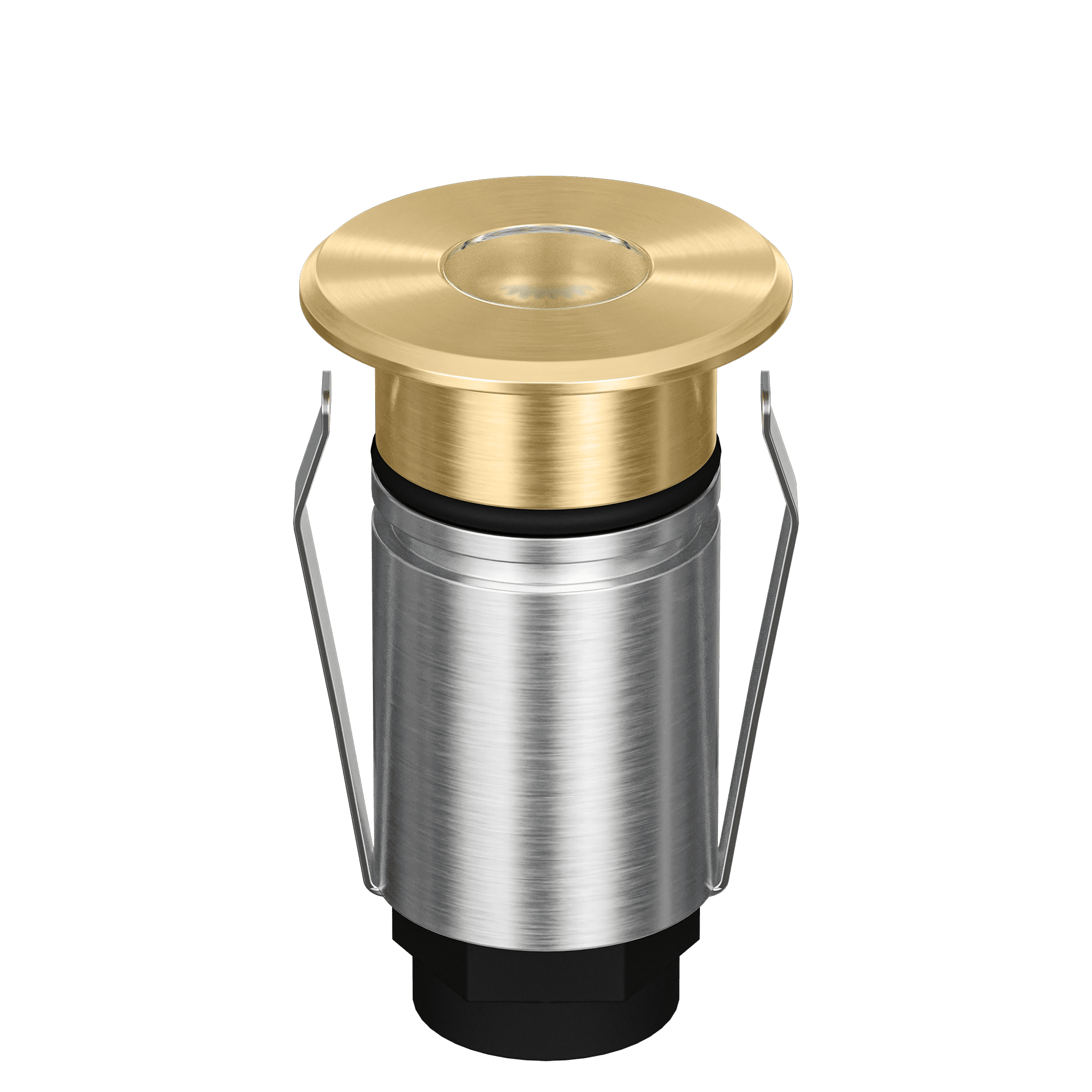Domus Emit 25mm RGBW LED Inground Deck Light — Antique Brass, Black, White, Brushed Brass or Stainless Steel - Mases LightingDomus Lighting