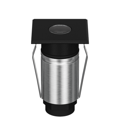 Domus Emit 25mm RGBW LED Inground Deck Light — Antique Brass, Black, White, Brushed Brass or Stainless Steel - Mases LightingDomus Lighting
