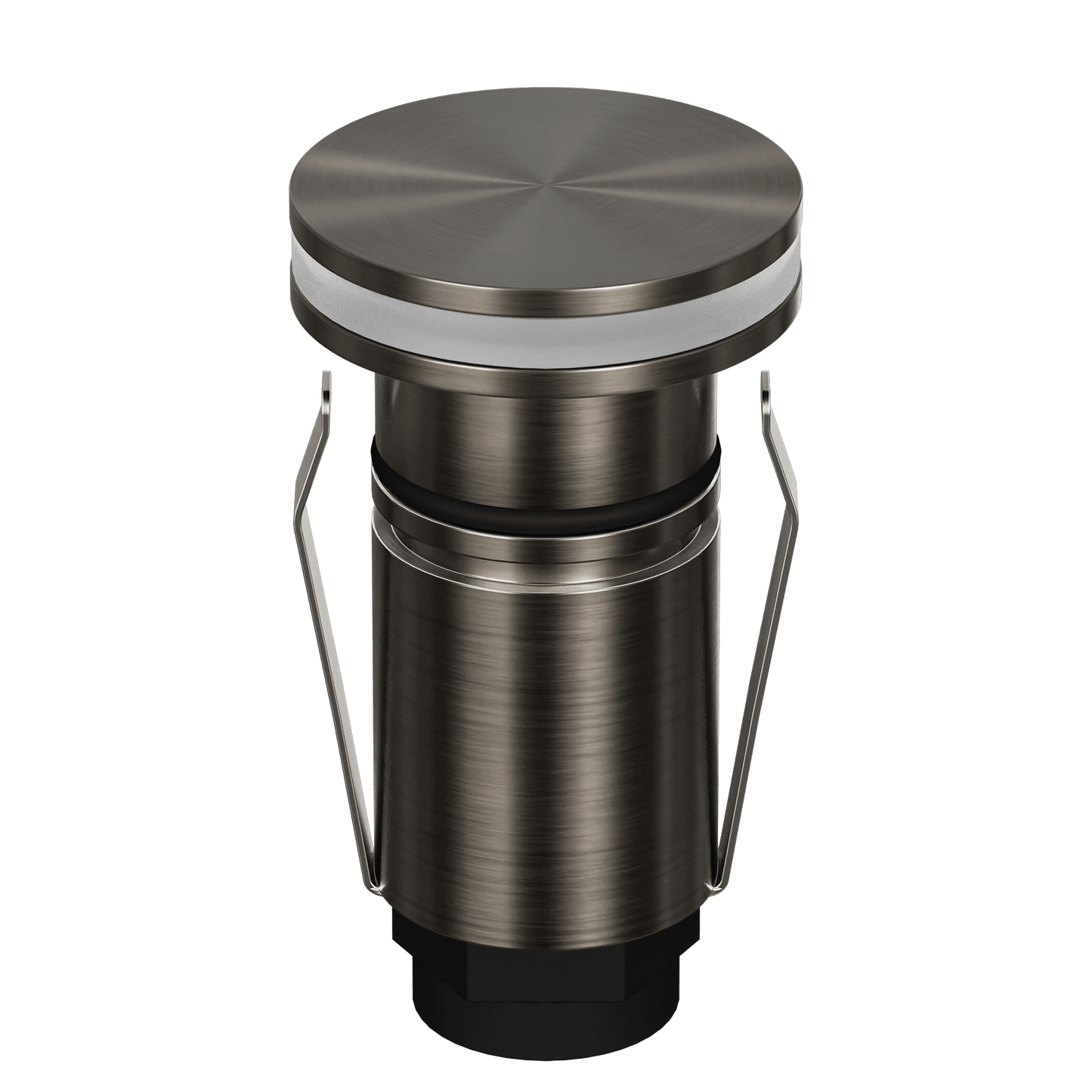 Domus Emit 25mm TRIO LED Inground Deck Light — Antique Brass, Black, Brushed Brass or Stainless Steel - Mases LightingDomus Lighting