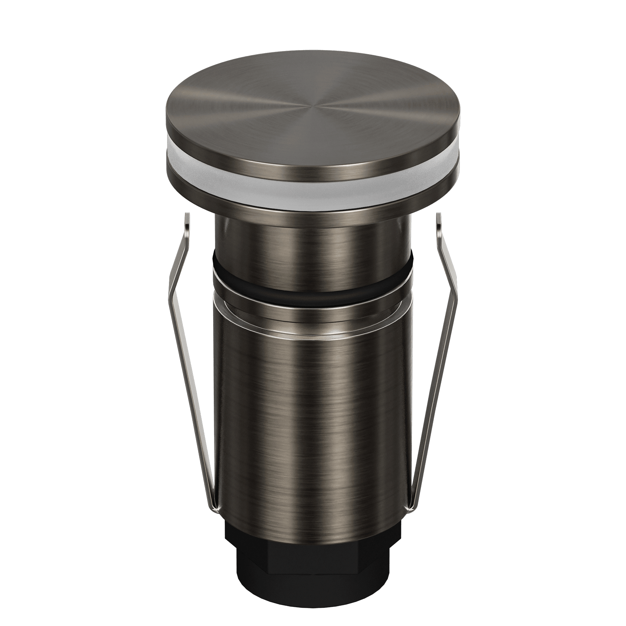 Domus Emit 25mm TRIO LED Inground Deck Light — Antique Brass, Black, Brushed Brass or Stainless Steel - Mases LightingDomus Lighting