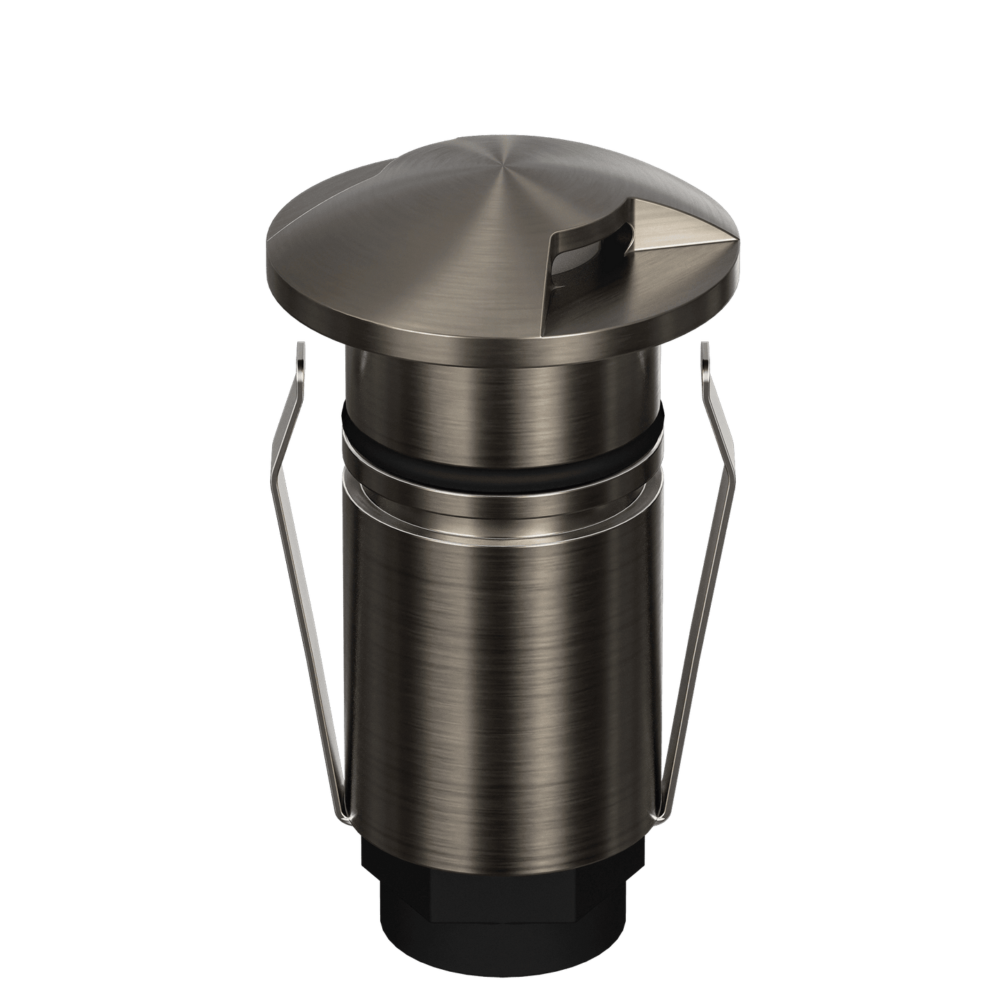 Domus Emit 25mm TRIO LED Inground Deck Light — Antique Brass, Black, Brushed Brass or Stainless Steel - Mases LightingDomus Lighting