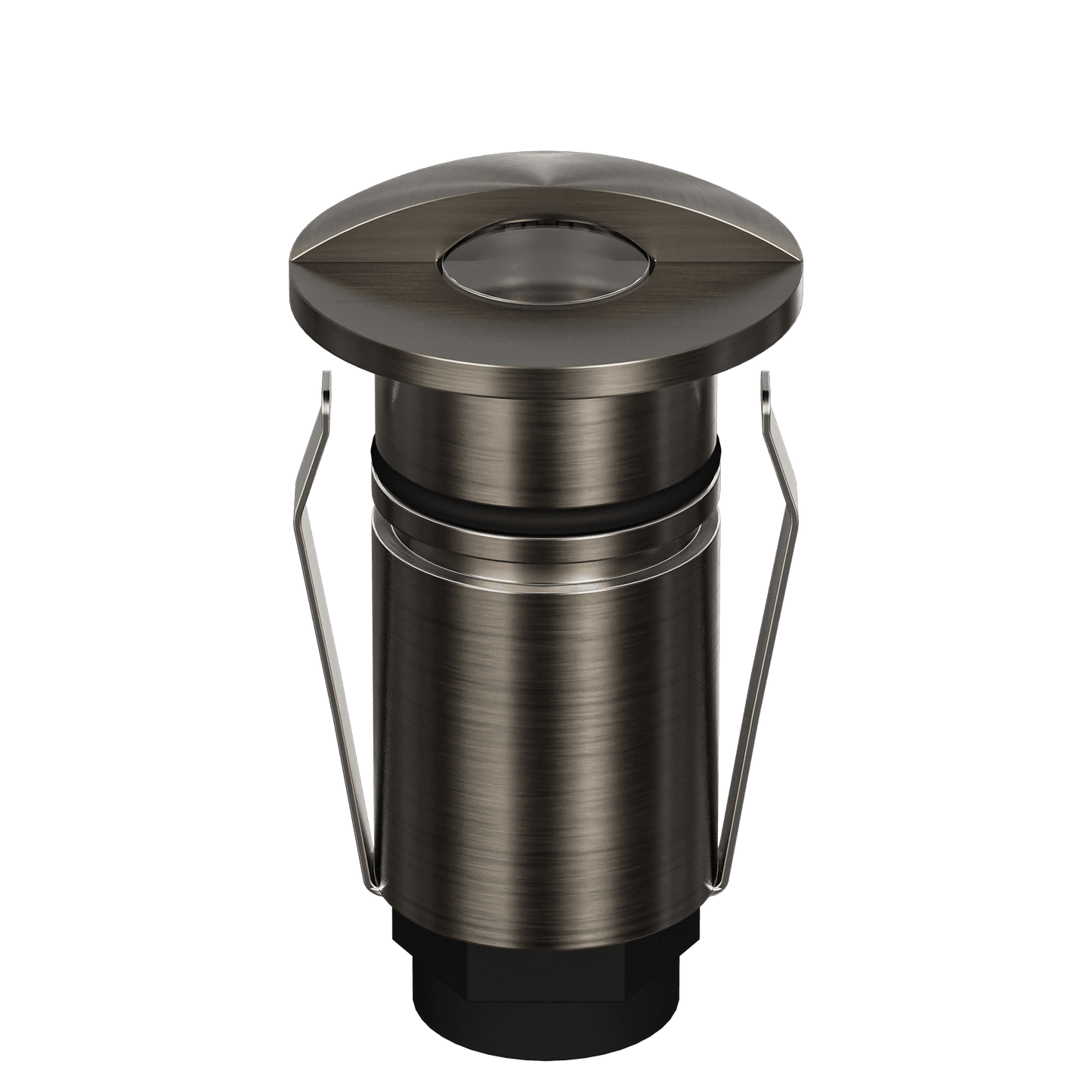 Domus Emit 25mm TRIO LED Inground Deck Light — Antique Brass, Black, Brushed Brass or Stainless Steel - Mases LightingDomus Lighting