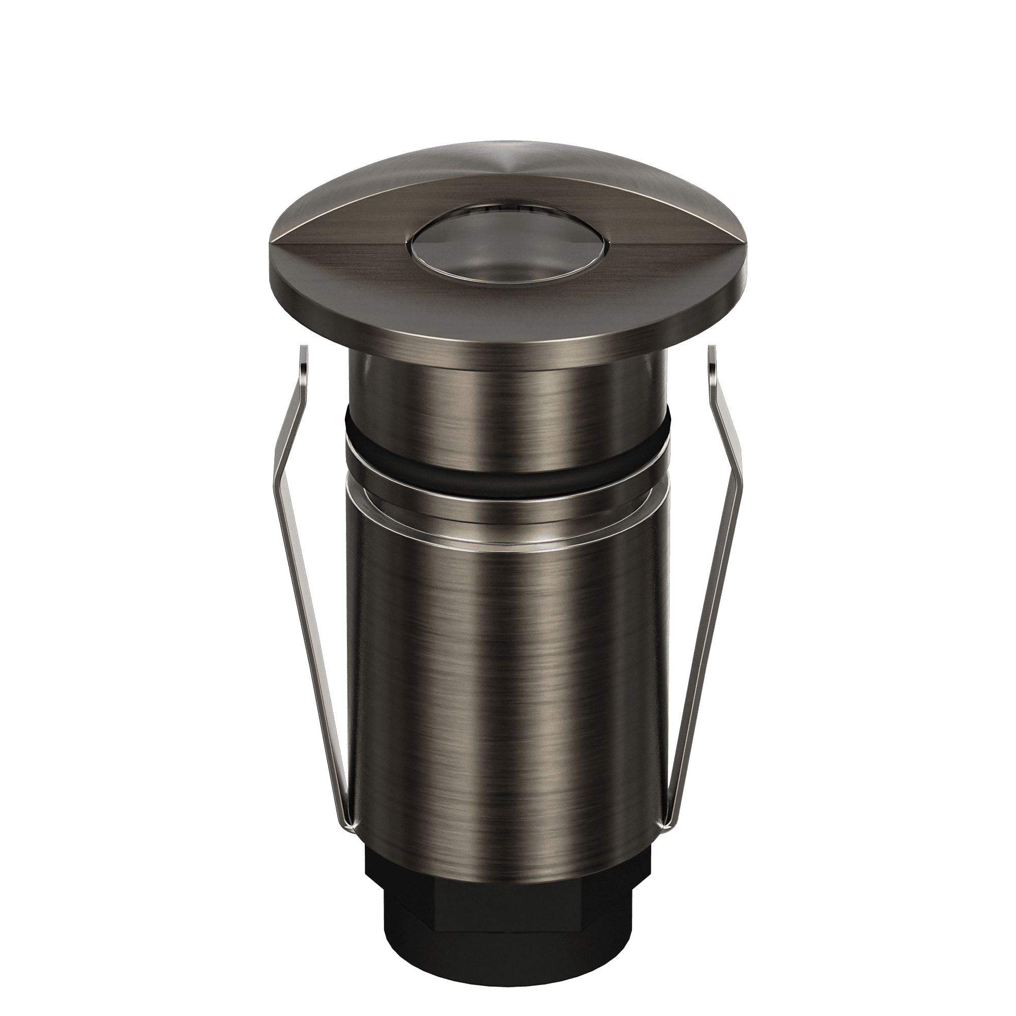 Domus Emit 25mm TRIO LED Inground Deck Light — Antique Brass, Black, Brushed Brass or Stainless Steel - Mases LightingDomus Lighting