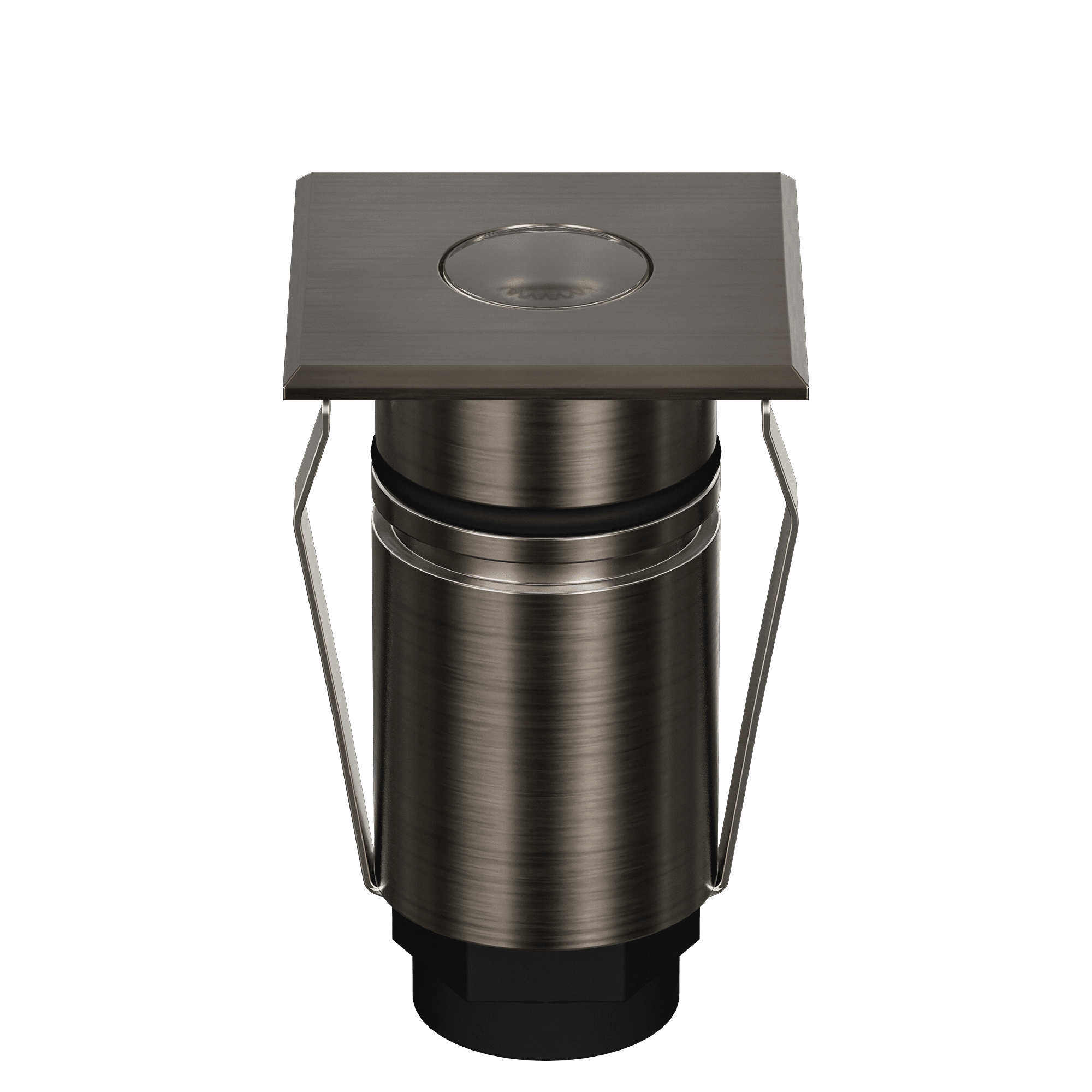 Domus Emit 25mm TRIO LED Inground Deck Light — Antique Brass, Black, Brushed Brass or Stainless Steel - Mases LightingDomus Lighting
