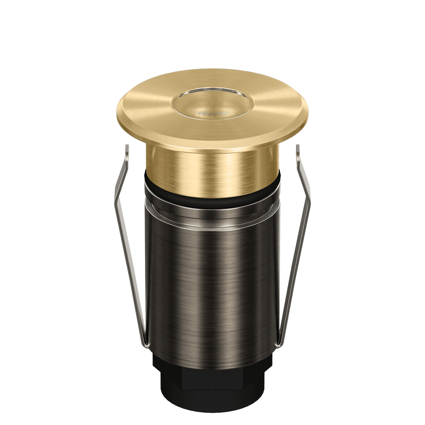 Domus Emit 25mm TRIO LED Inground Deck Light — Antique Brass, Black, Brushed Brass or Stainless Steel - Mases LightingDomus Lighting