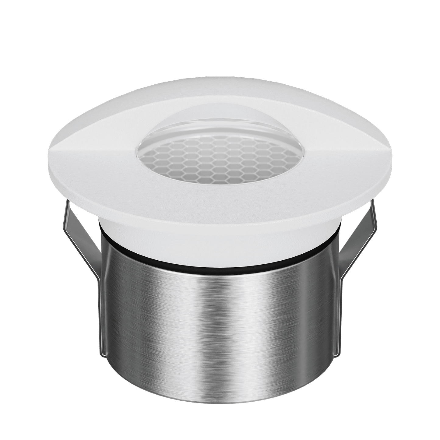 Domus Emit 85mm RGBW LED Inground Deck Light — Antique Brass, Black, White, Brushed Brass or Stainless Steel - Mases LightingDomus Lighting