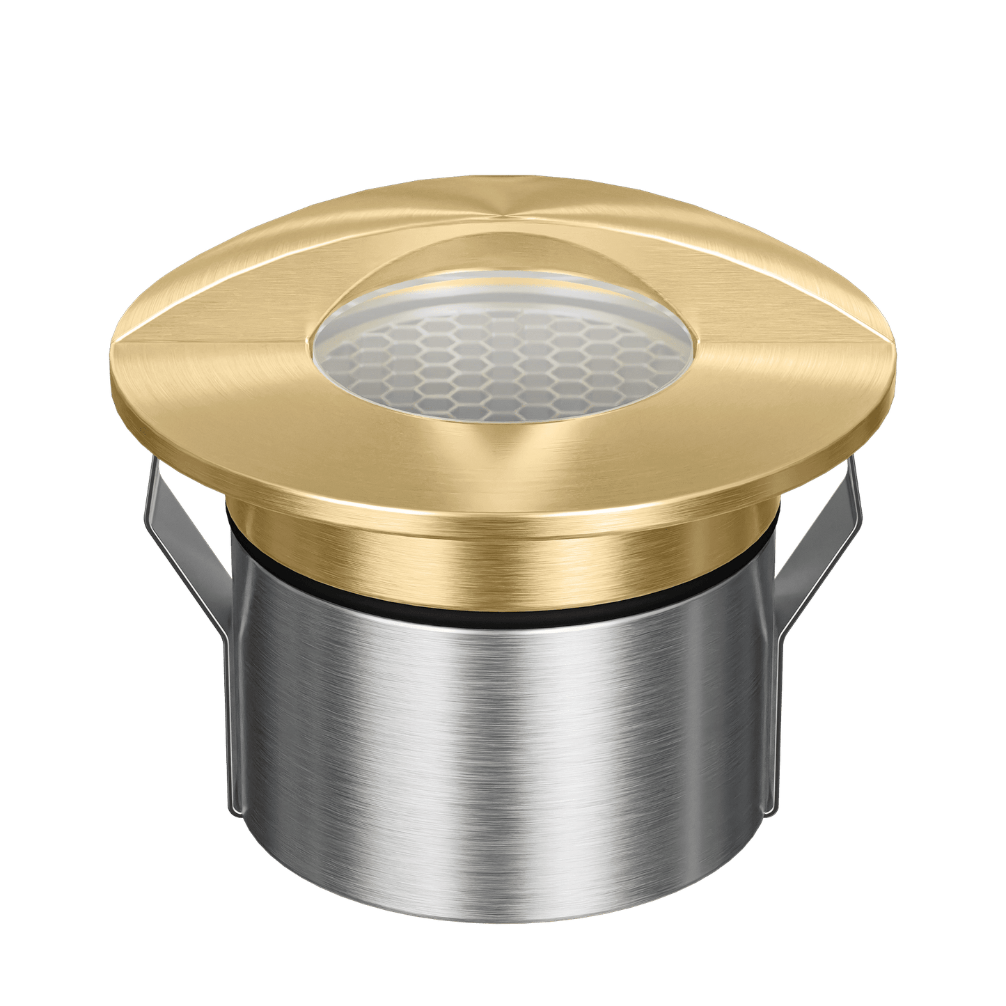 Domus Emit 85mm RGBW LED Inground Deck Light — Antique Brass, Black, White, Brushed Brass or Stainless Steel - Mases LightingDomus Lighting