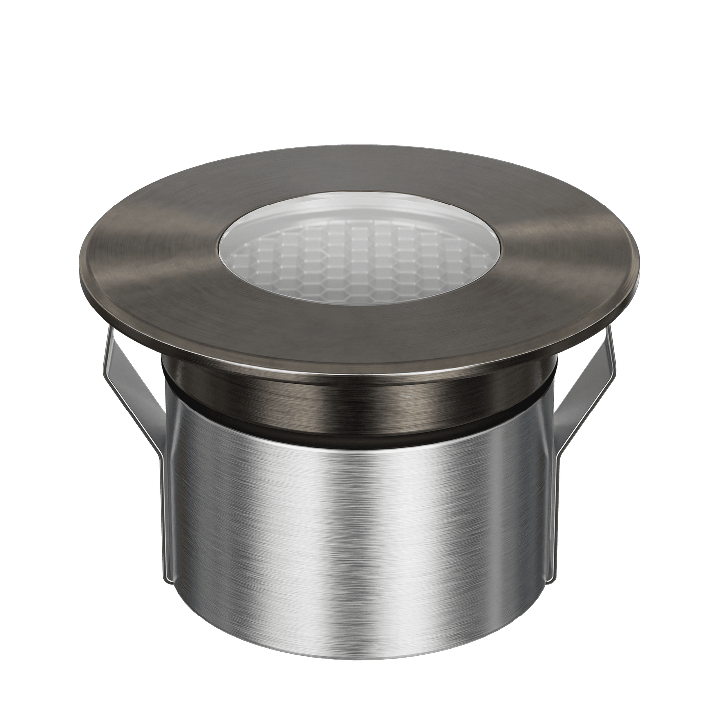 Domus Emit 85mm RGBW LED Inground Deck Light — Antique Brass, Black, White, Brushed Brass or Stainless Steel - Mases LightingDomus Lighting