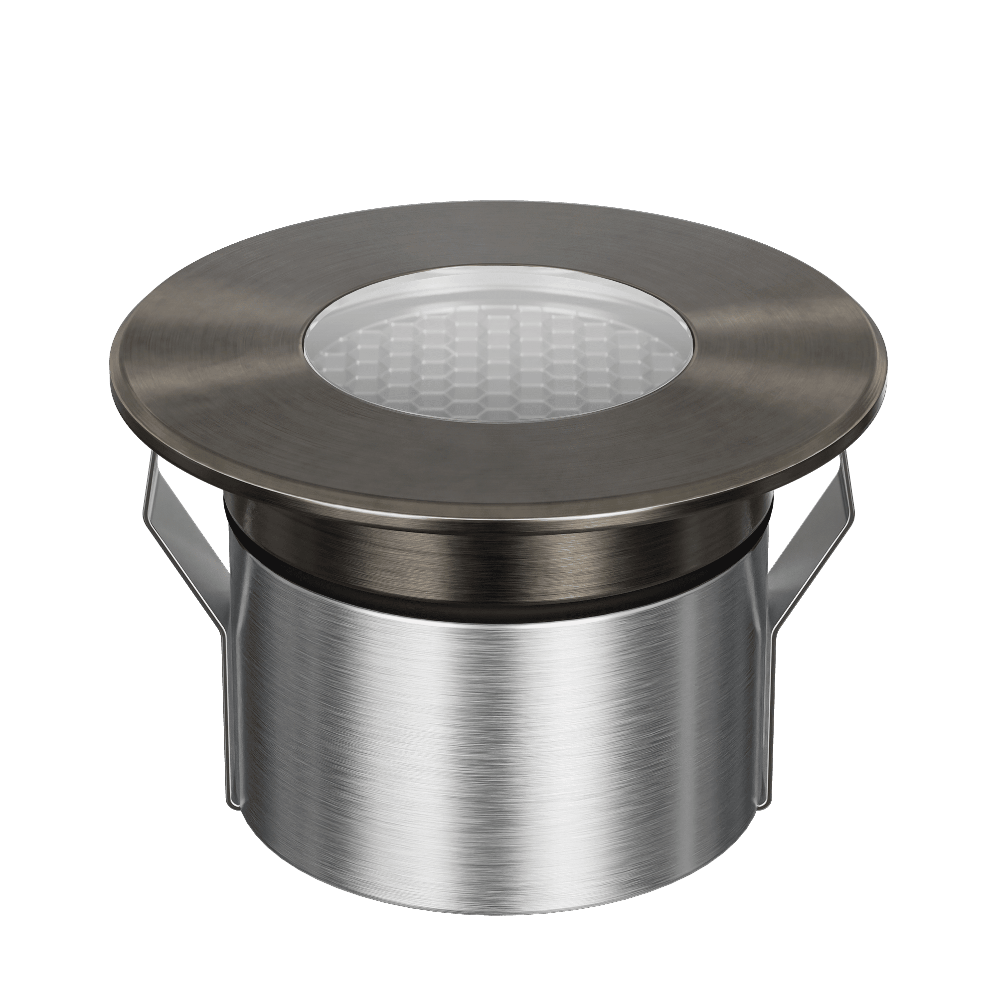 Domus Emit 85mm RGBW LED Inground Deck Light — Antique Brass, Black, White, Brushed Brass or Stainless Steel - Mases LightingDomus Lighting