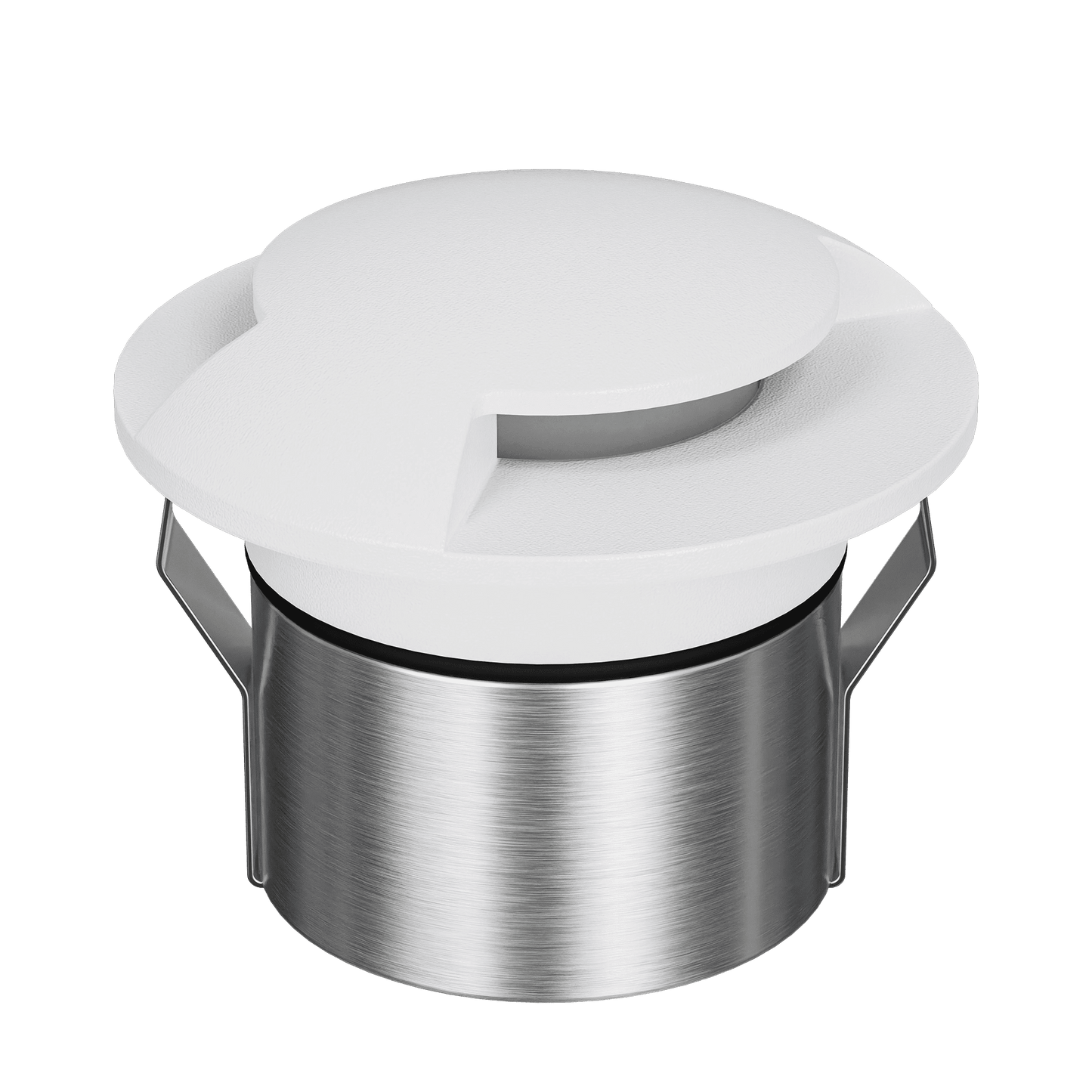 Domus Emit 85mm RGBW LED Inground Deck Light — Antique Brass, Black, White, Brushed Brass or Stainless Steel - Mases LightingDomus Lighting