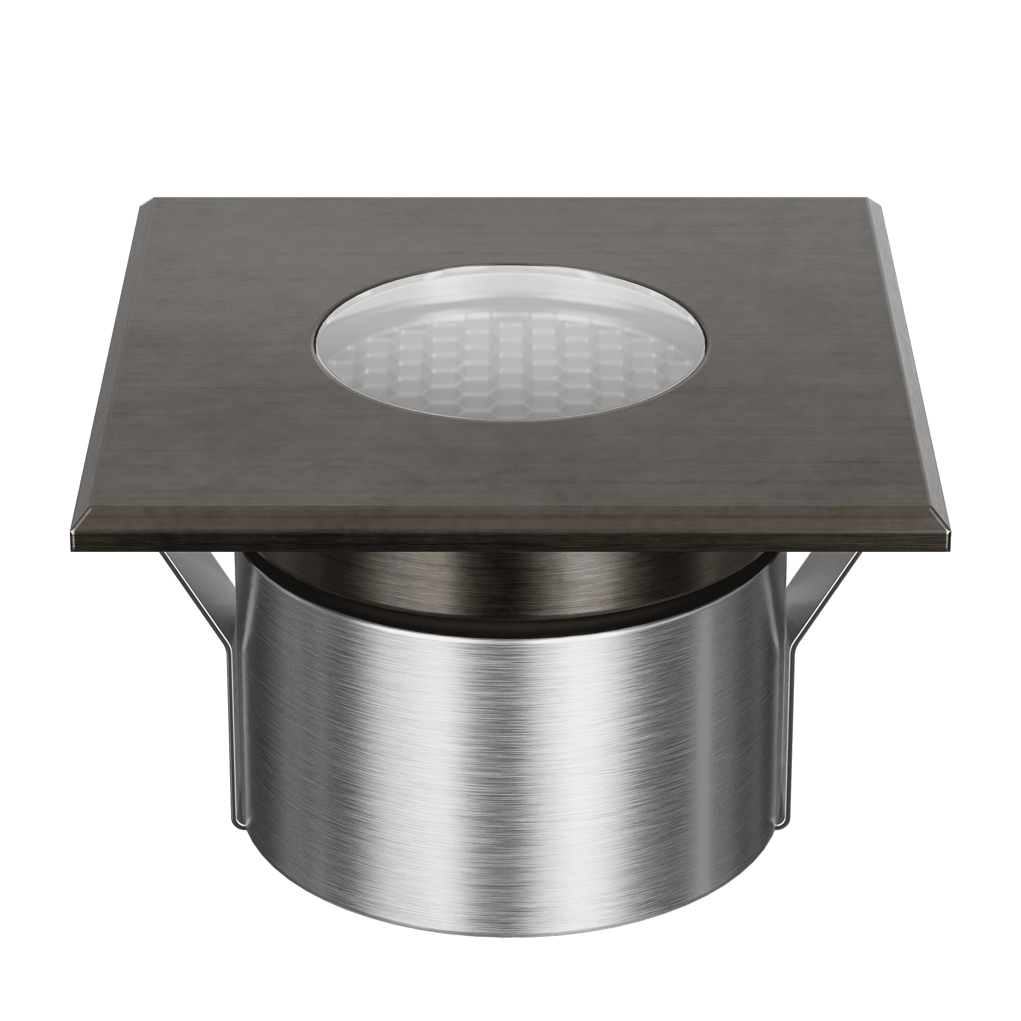 Domus Emit 85mm RGBW LED Inground Deck Light — Antique Brass, Black, White, Brushed Brass or Stainless Steel - Mases LightingDomus Lighting