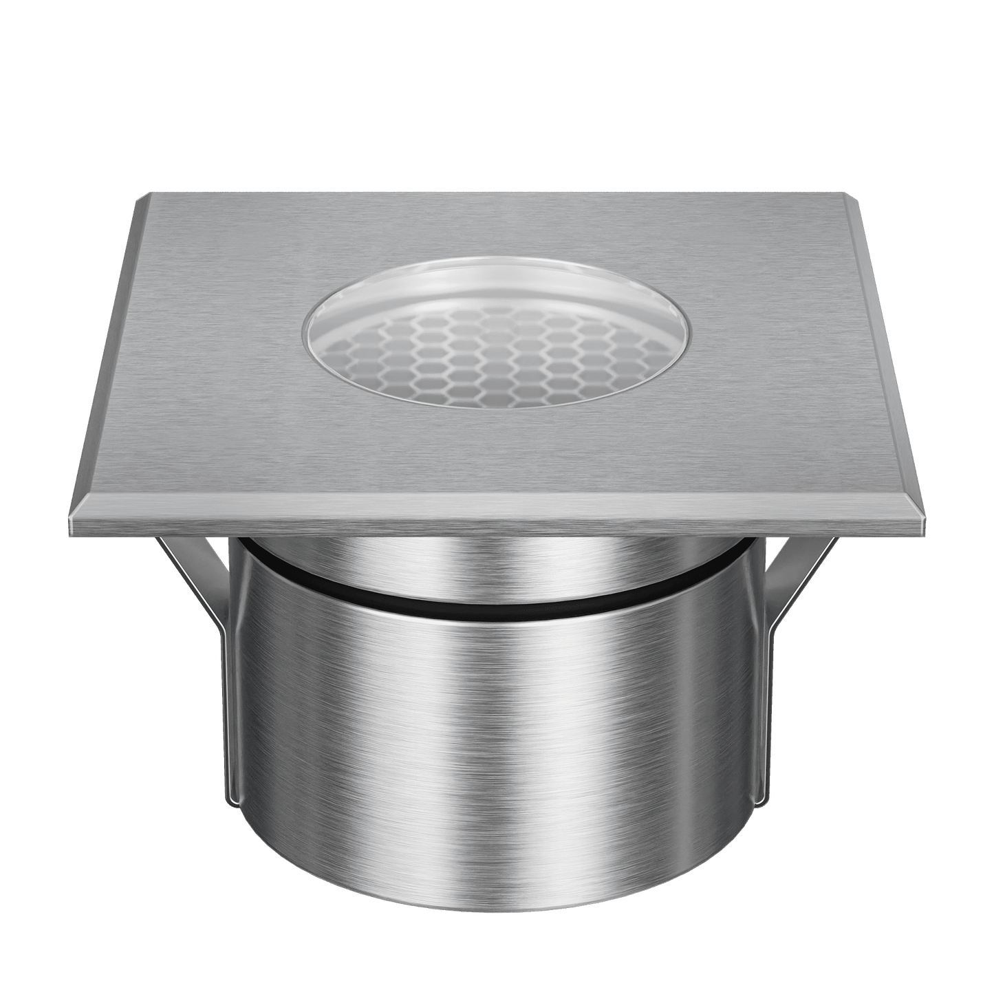 Domus Emit 85mm RGBW LED Inground Deck Light — Antique Brass, Black, White, Brushed Brass or Stainless Steel - Mases LightingDomus Lighting