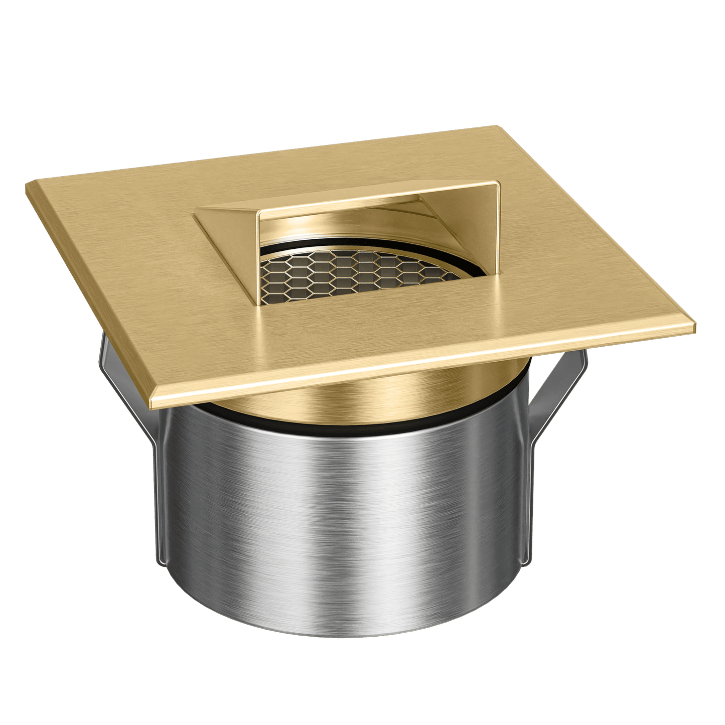Domus Emit 85mm RGBW LED Inground Deck Light — Antique Brass, Black, White, Brushed Brass or Stainless Steel - Mases LightingDomus Lighting