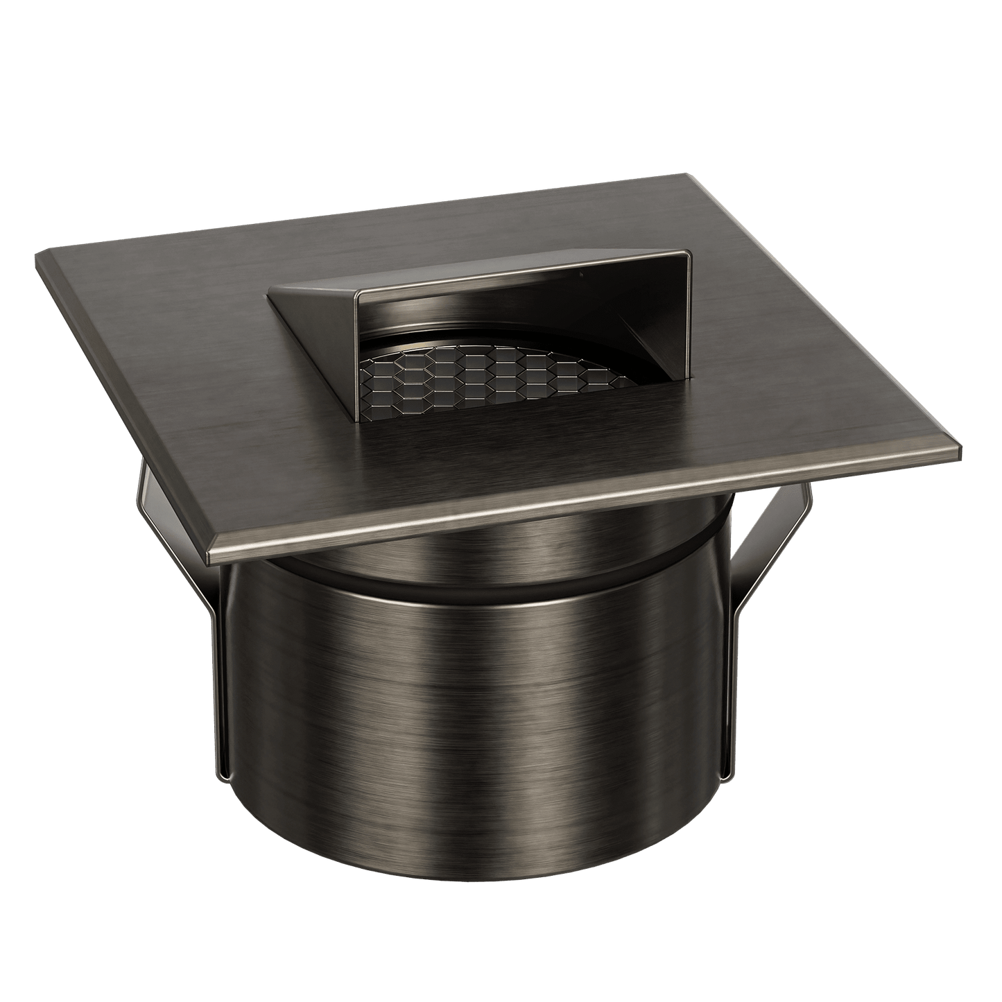 Domus Emit 85mm TRIO LED Inground Deck Light — Antique Brass, Black, White, Brushed Brass or Stainless Steel - Mases LightingDomus Lighting