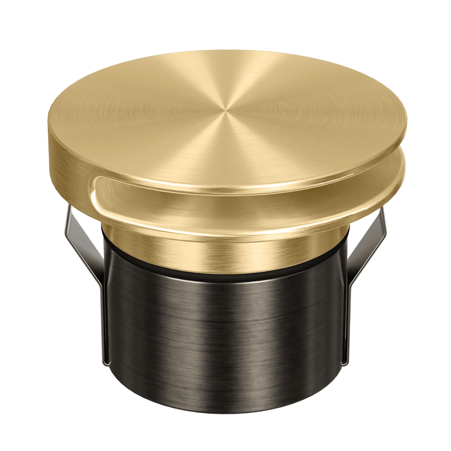 Domus Emit 85mm TRIO LED Inground Deck Light — Antique Brass, Black, White, Brushed Brass or Stainless Steel - Mases LightingDomus Lighting