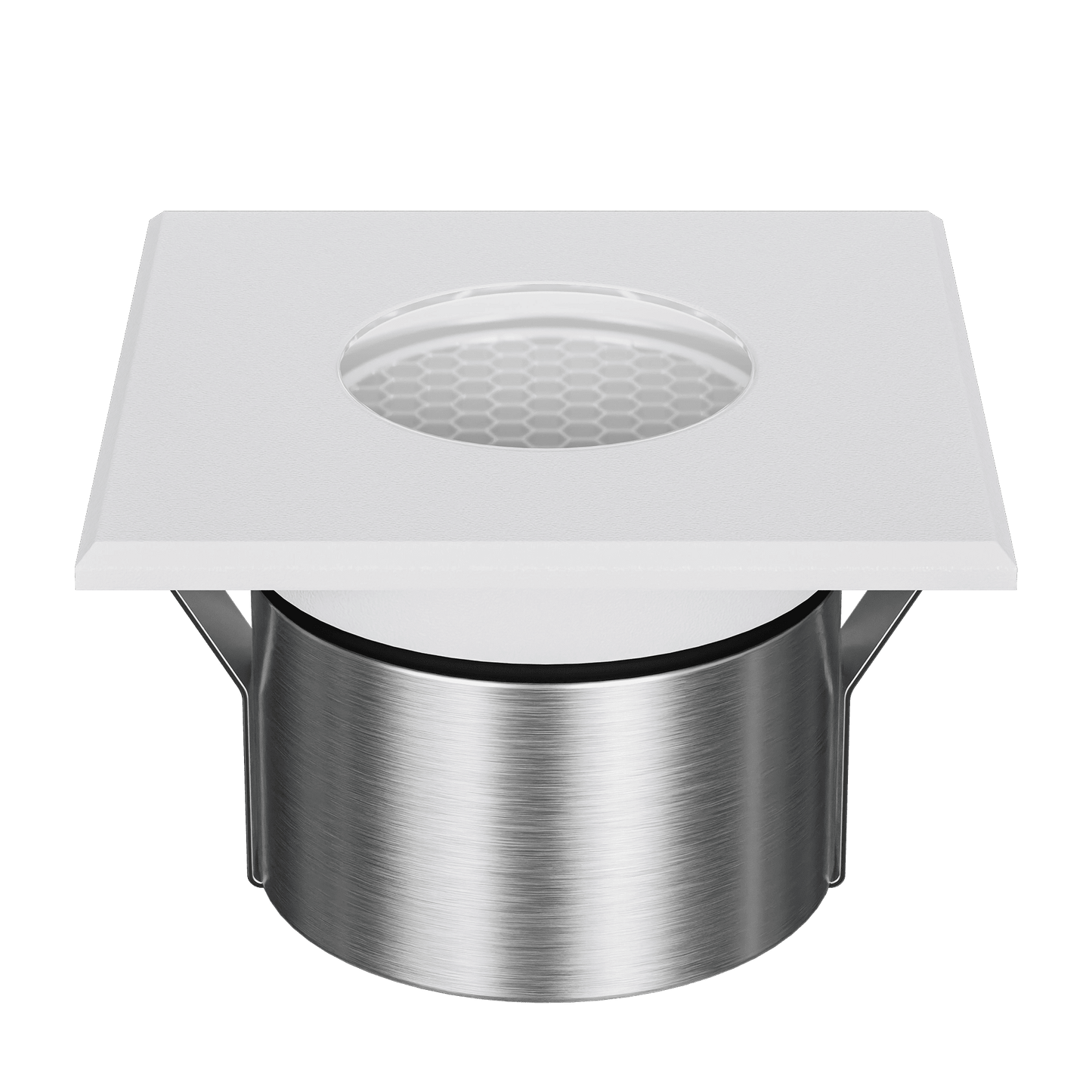Domus Emit 85mm TRIO LED Inground Deck Light — Antique Brass, Black, White, Brushed Brass or Stainless Steel - Mases LightingDomus Lighting