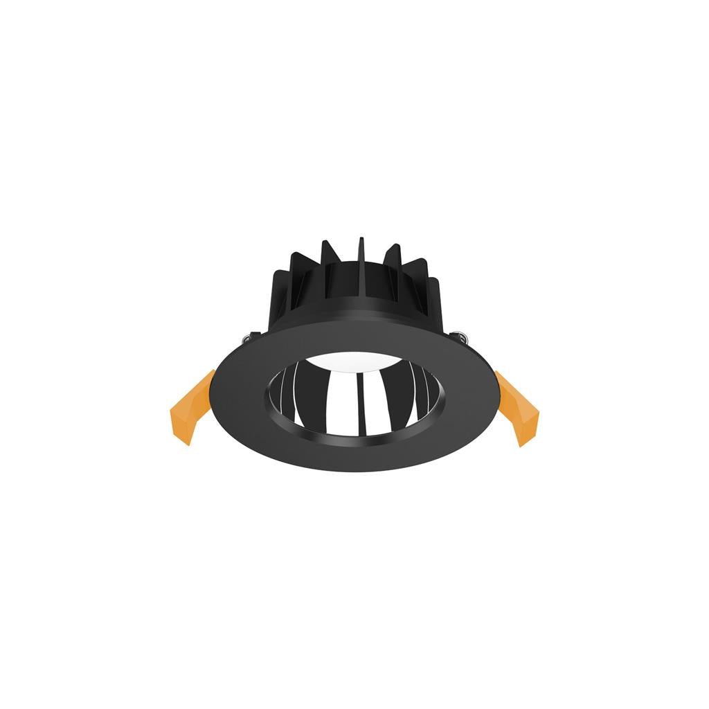 Domus EXPO - TRIO/DALI 10W- 25W- 35W Low Glare Recessed LED Tricolour IP44 Downlight - Black/White - Mases LightingDomus