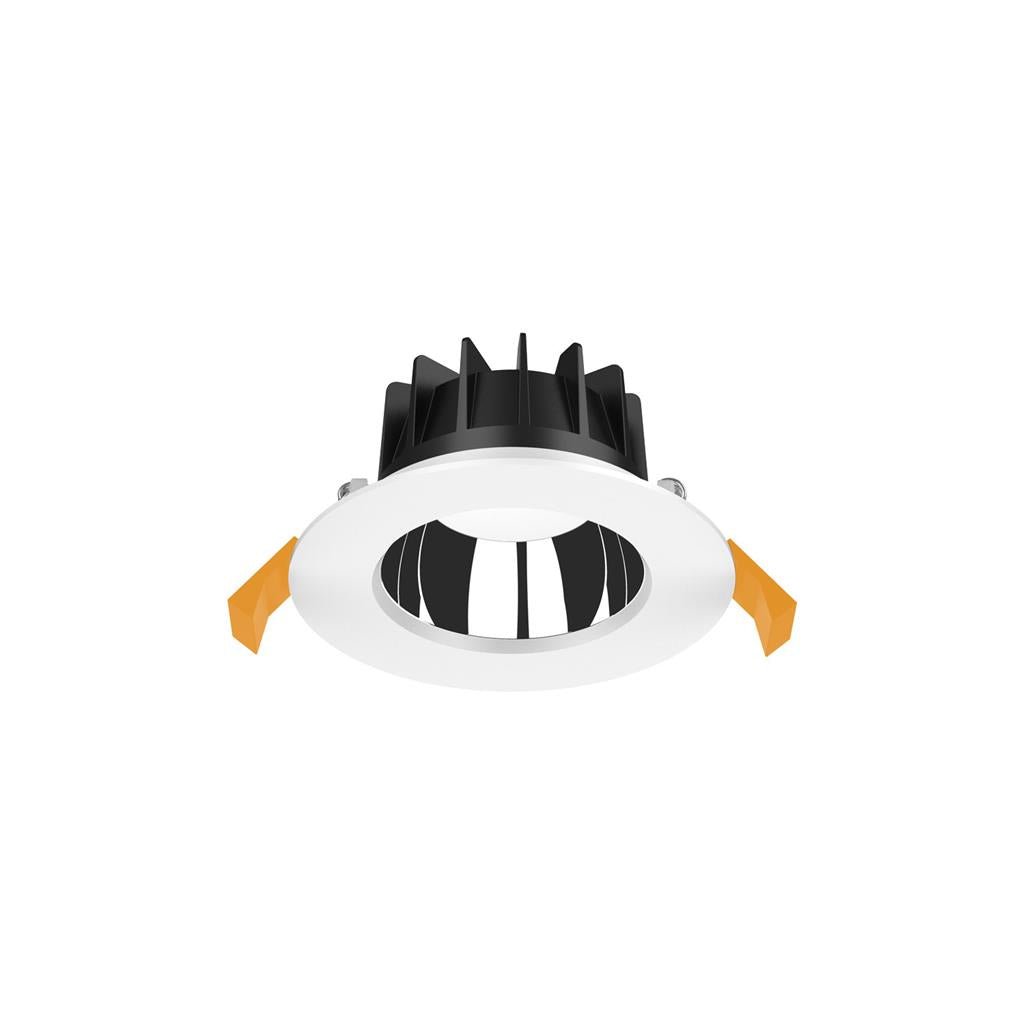 Domus EXPO - TRIO/DALI 10W- 25W- 35W Low Glare Recessed LED Tricolour IP44 Downlight - Black/White - Mases LightingDomus