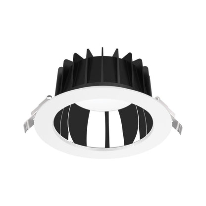 Domus EXPO - TRIO/DALI 10W- 25W- 35W Low Glare Recessed LED Tricolour IP44 Downlight - Black/White - Mases LightingDomus