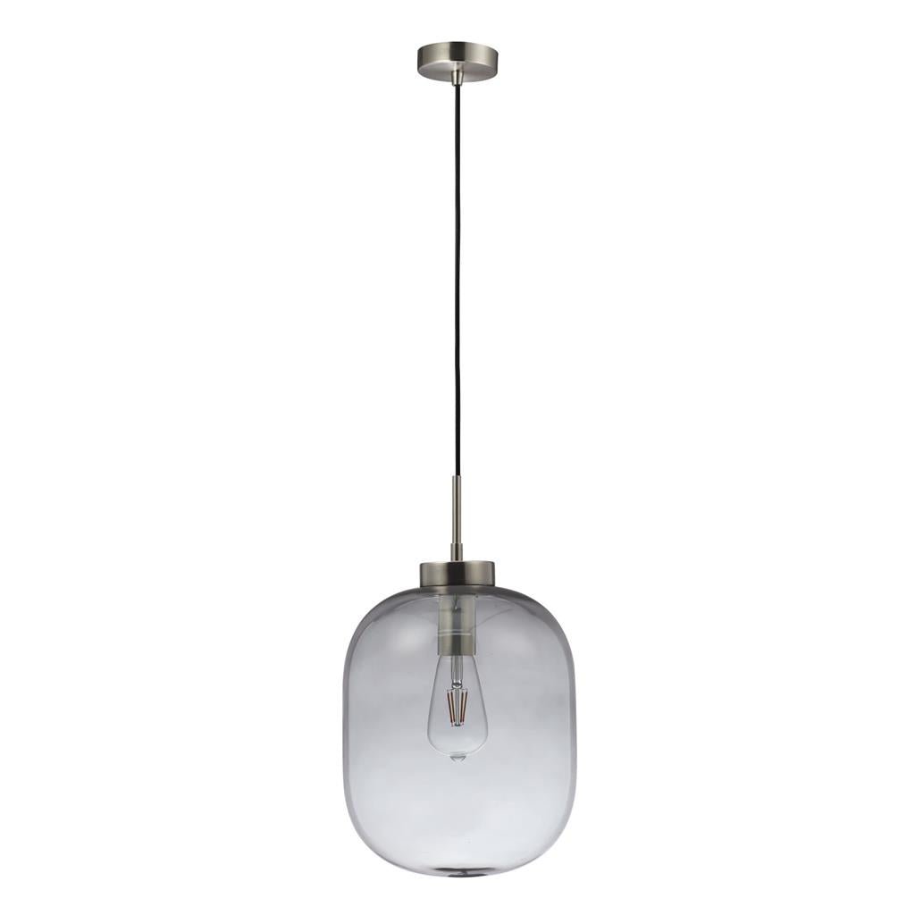 Domus FLAUNT Glass Pendant 240V E27 - Clear/Opal/Smoke