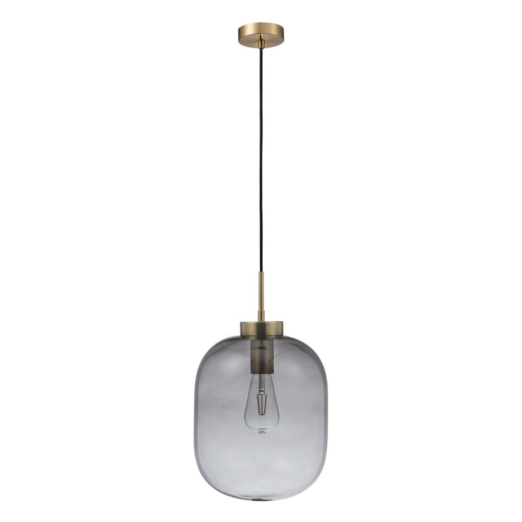 Domus FLAUNT Glass Pendant 240V E27 - Clear/Opal/Smoke