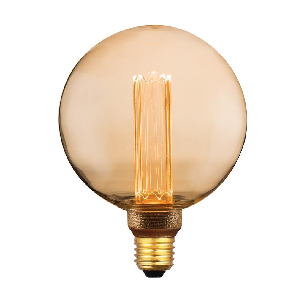 Domus G125 RETRO 3.5W Led Filament Lamp Dimmable 240V - B22/E27