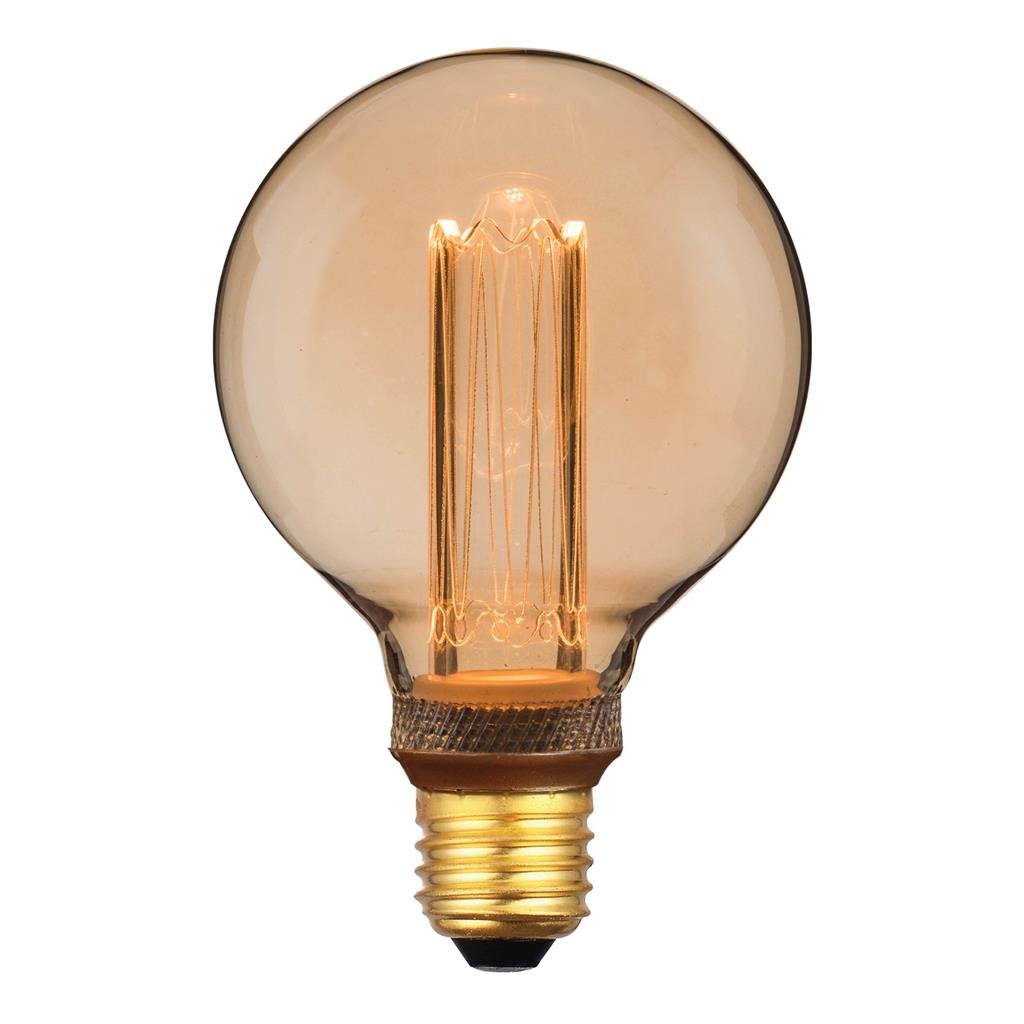 Domus G95 RETRO 3.5W Led Filament Lamp Dimmable 240V - B22/E27 - Mases LightingDomus