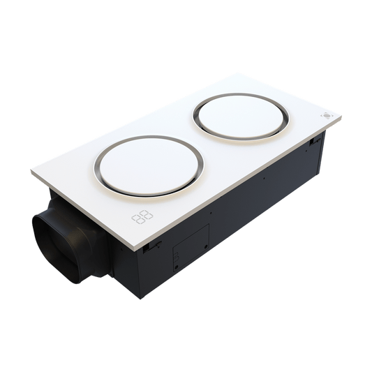 Domus Lighting INFINITY 6 IN 1 PREMIUM SLIMLINE BATHROOM HEATER - Mases LightingDomus