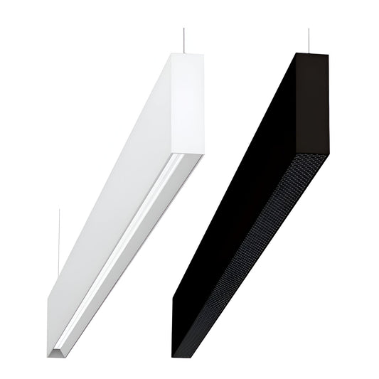Domus MAX-35 - 1200mm/1700mm 30W/40W 240V LED Tri-Colour Dimmable Linear Pendant - TRIO - Mases LightingDomus