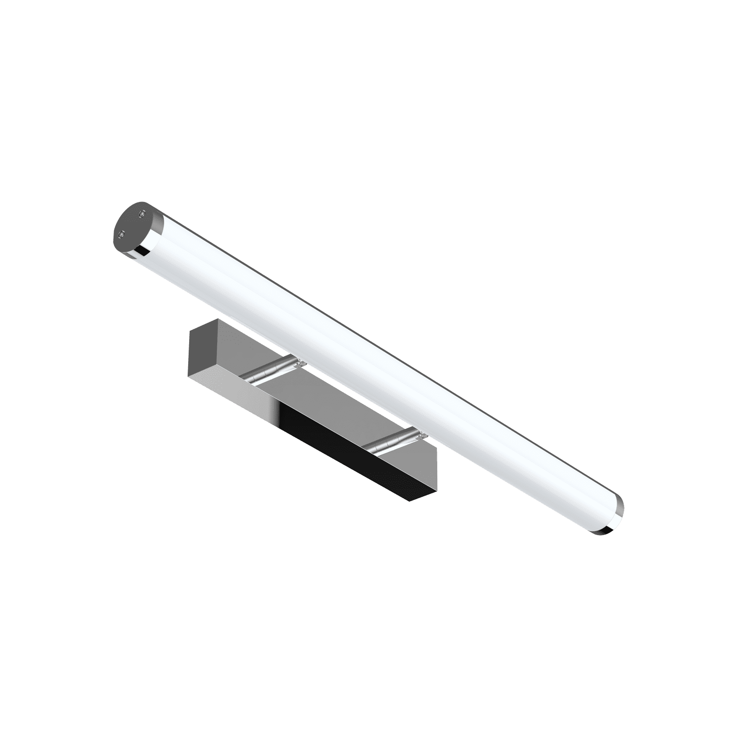 Domus Mirror LED Tubular Vanity Wall Light Tri-Colour - Black, White, Chrome, Satin Chrome or Satin Brass - Mases LightingDomus Lighting