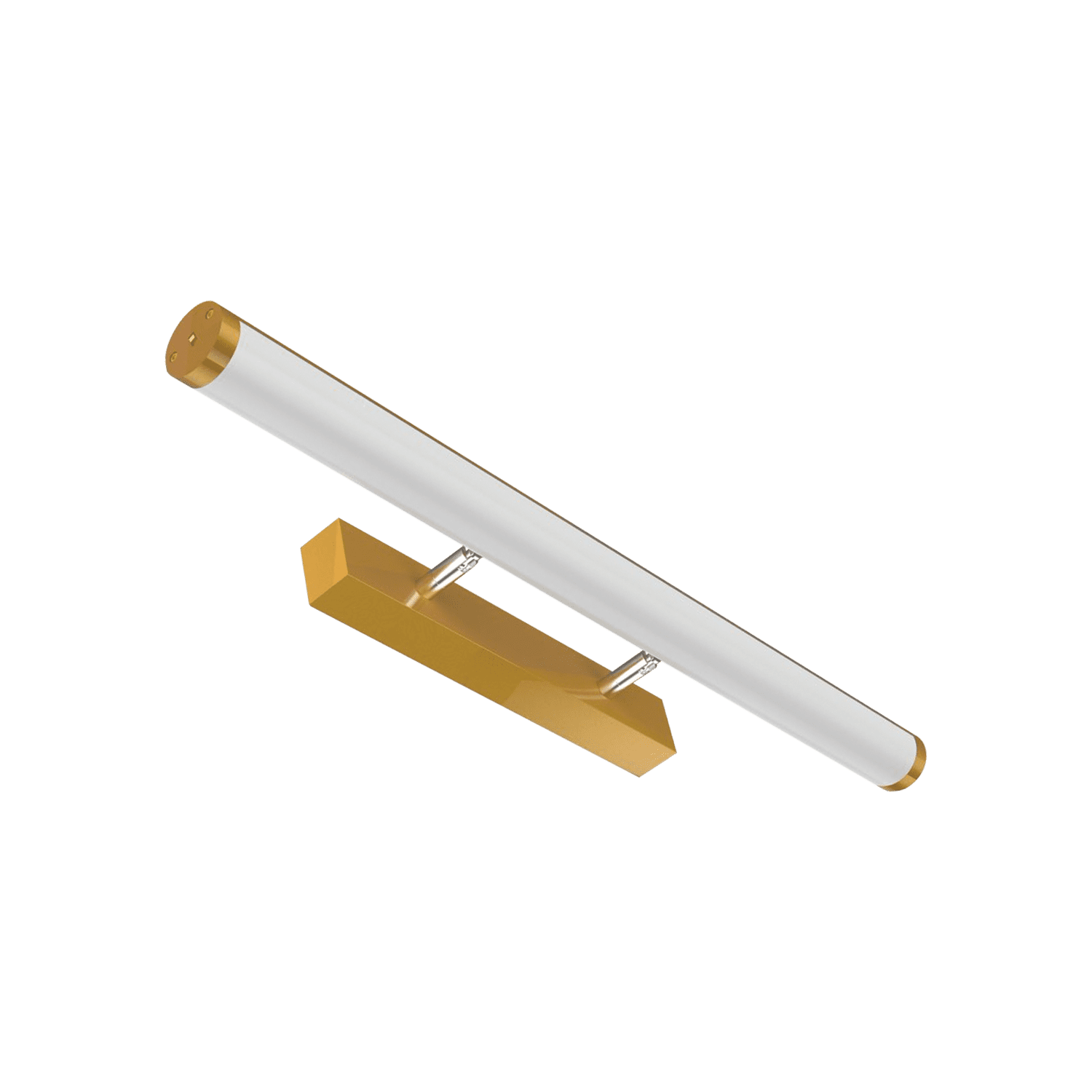 Domus Mirror LED Tubular Vanity Wall Light Tri-Colour - Black, White, Chrome, Satin Chrome or Satin Brass - Mases LightingDomus Lighting