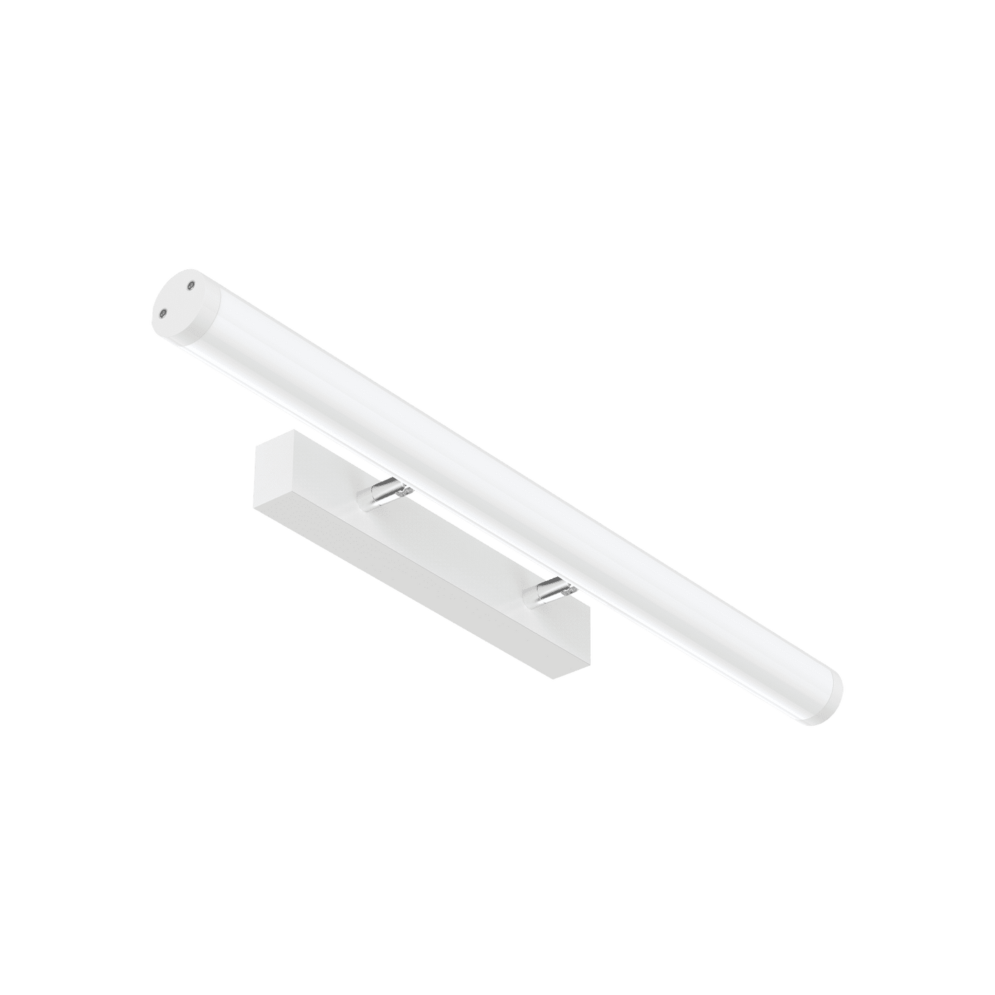 Domus Mirror LED Tubular Vanity Wall Light Tri-Colour - Black, White, Chrome, Satin Chrome or Satin Brass - Mases LightingDomus Lighting