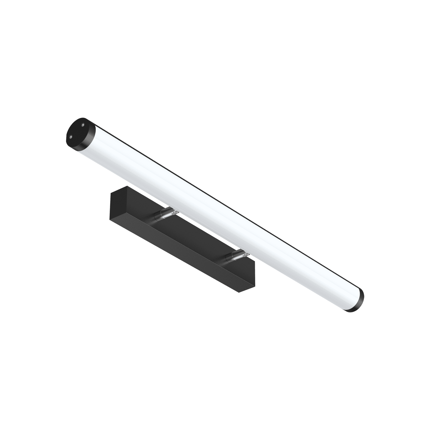 Domus Mirror LED Tubular Vanity Wall Light Tri-Colour - Black, White, Chrome, Satin Chrome or Satin Brass - Mases LightingDomus Lighting