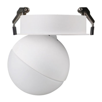 Domus MOON-REC - 6/9W LED Power/Tri-Colour Switchable Dimmable Semi-Recessed Downlight - Mases LightingDomus