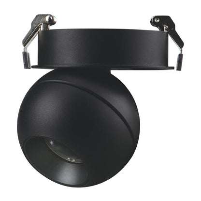 Domus MOON-REC - 6/9W LED Power/Tri-Colour Switchable Dimmable Semi-Recessed Downlight - Mases LightingDomus