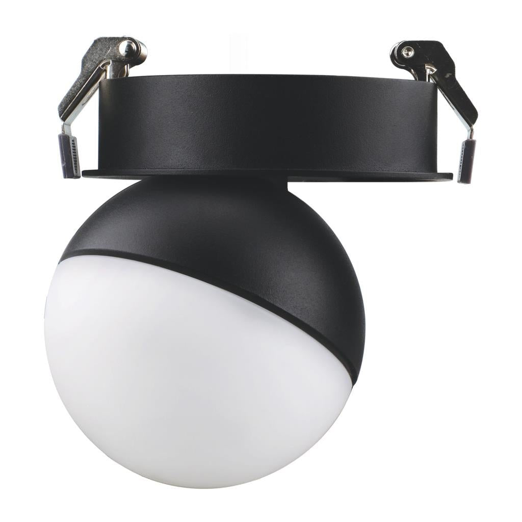 Domus MOON-REC - 6/9W LED Power/Tri-Colour Switchable Dimmable Semi-Recessed Downlight - Mases LightingDomus