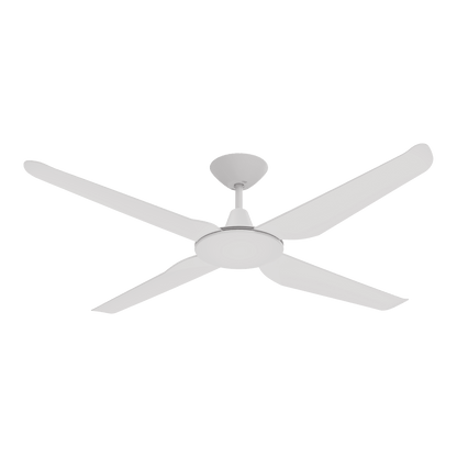 Domus Motion 52" Coastal Indoor/Outdoor Ceiling Fan with Remote | White or Black - Mases LightingDomus