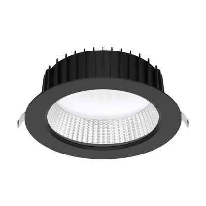 Domus NEO-PRO Round TRIO/DALI 13W, 25W, 35W Recessed Dimmable LED Tricolour IP65 Downlight - Black/White - Mases LightingDomus