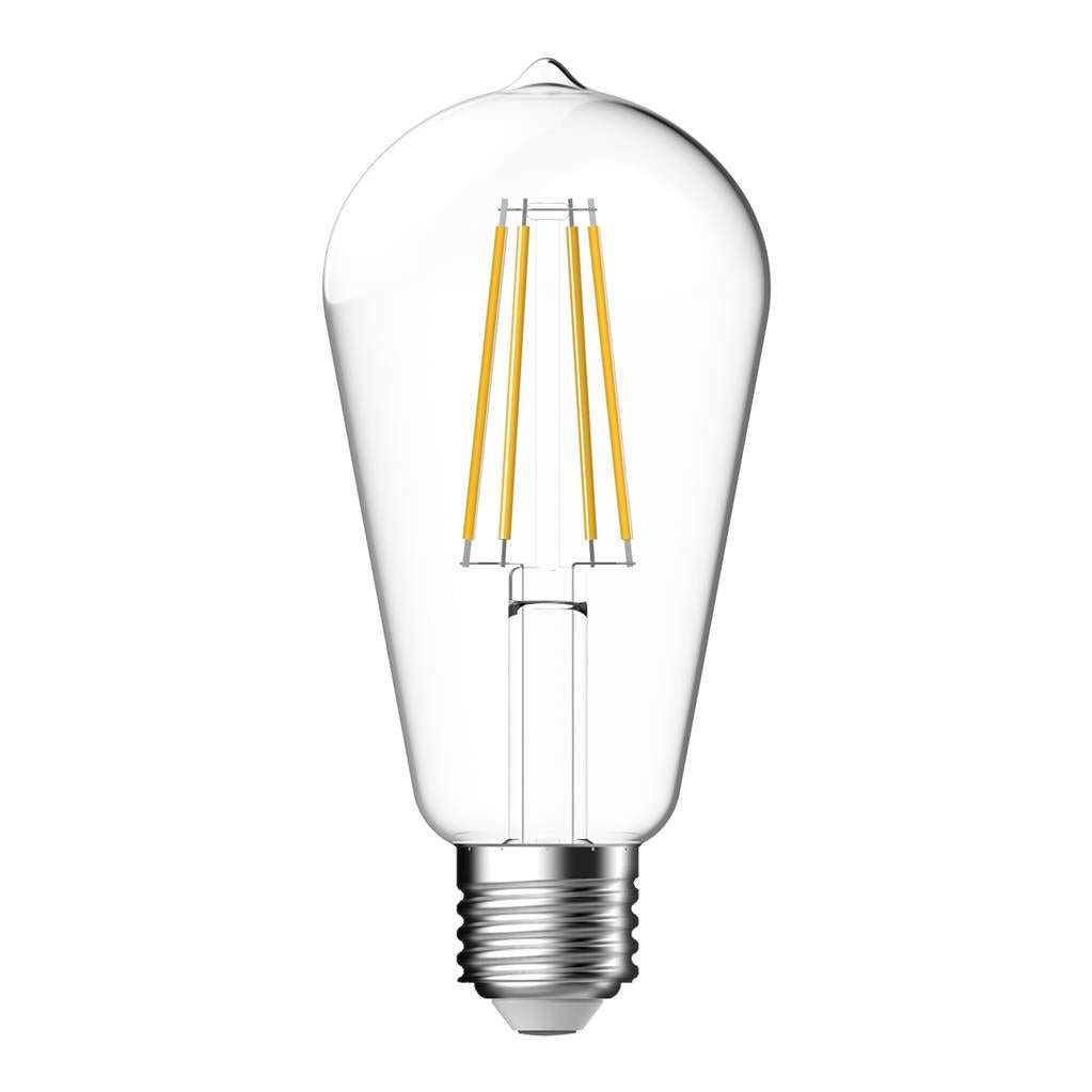 Domus PEAR 7.2W Dimmable Led Filament Lamp Clear 240V - B22/E27 - Mases LightingDomus