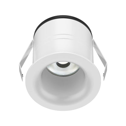 Domus Pico-7 Mini TRIO/DALI Round 7W Dimmable Led Tricolour IP54 Downlight- Black/White - Mases LightingDomus