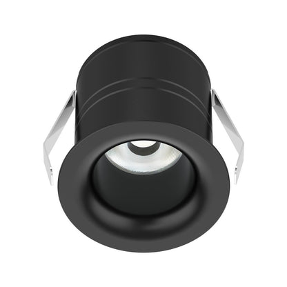 Domus Pico-7 Mini TRIO/DALI Round 7W Dimmable Led Tricolour IP54 Downlight- Black/White - Mases LightingDomus
