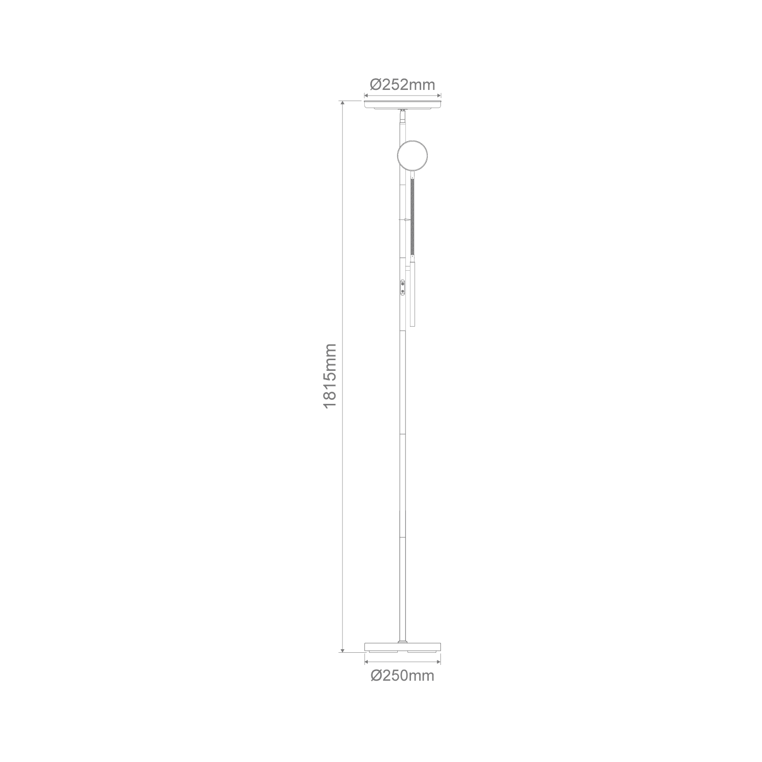 Domus Samson Mother & Child LED Floor Lamp - Black - Mases LightingDomus Lighting