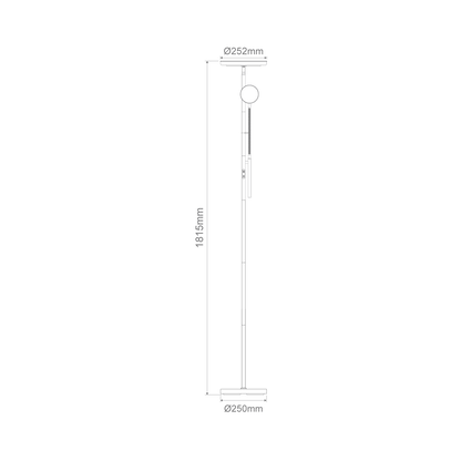 Domus Samson Mother & Child LED Floor Lamp - Black - Mases LightingDomus Lighting