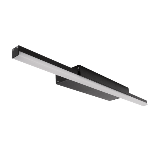 Domus Shadowline 600 LED Vanity Wall Light - Aluminium, Black or White - Mases LightingDomus Lighting