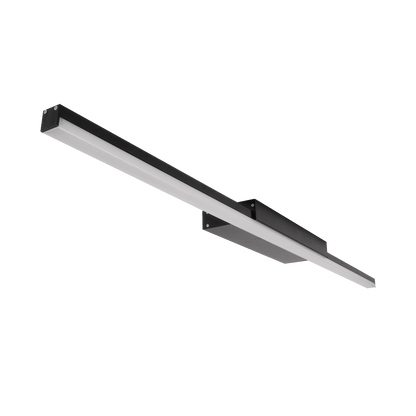 Domus Shadowline 900 LED Vanity Wall Light - Aluminium, Black or White - Mases LightingDomus Lighting